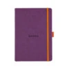 Rhodia Goalbook Dot Grid A5 Hardcover Journal - Purple (Ivory Paper)