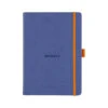 Rhodia Goalbook Dot Grid A5 Hardcover Journal - Sapphire (Ivory Paper)