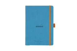 Rhodia Goalbook Dot Grid A5 Hardcover Journal - Turquoise (Ivory Paper)