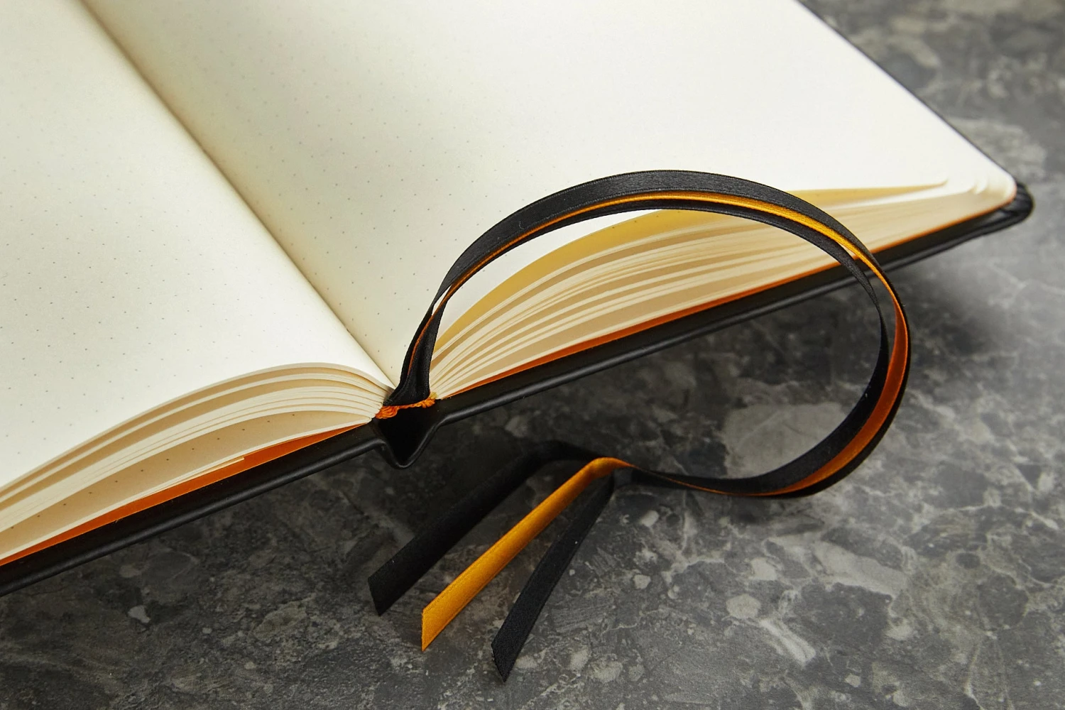 Rhodia Goalbook Dot Grid A5 Hardcover Journal - Black (Ivory Paper) 5 Rhodia Goalbook Dot Grid A5 Hardcover Journal - Black (Ivory Paper) - Image 5