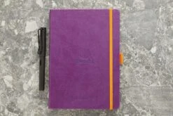 Rhodia Goalbook Dot Grid A5 Hardcover Journal - Purple (Ivory Paper) 14 Rhodia Goalbook Dot Grid A5 Hardcover Journal - Purple (Ivory Paper) -Writing Tools Store Rhodia Goalbooks DotGrid A5 Purple 1