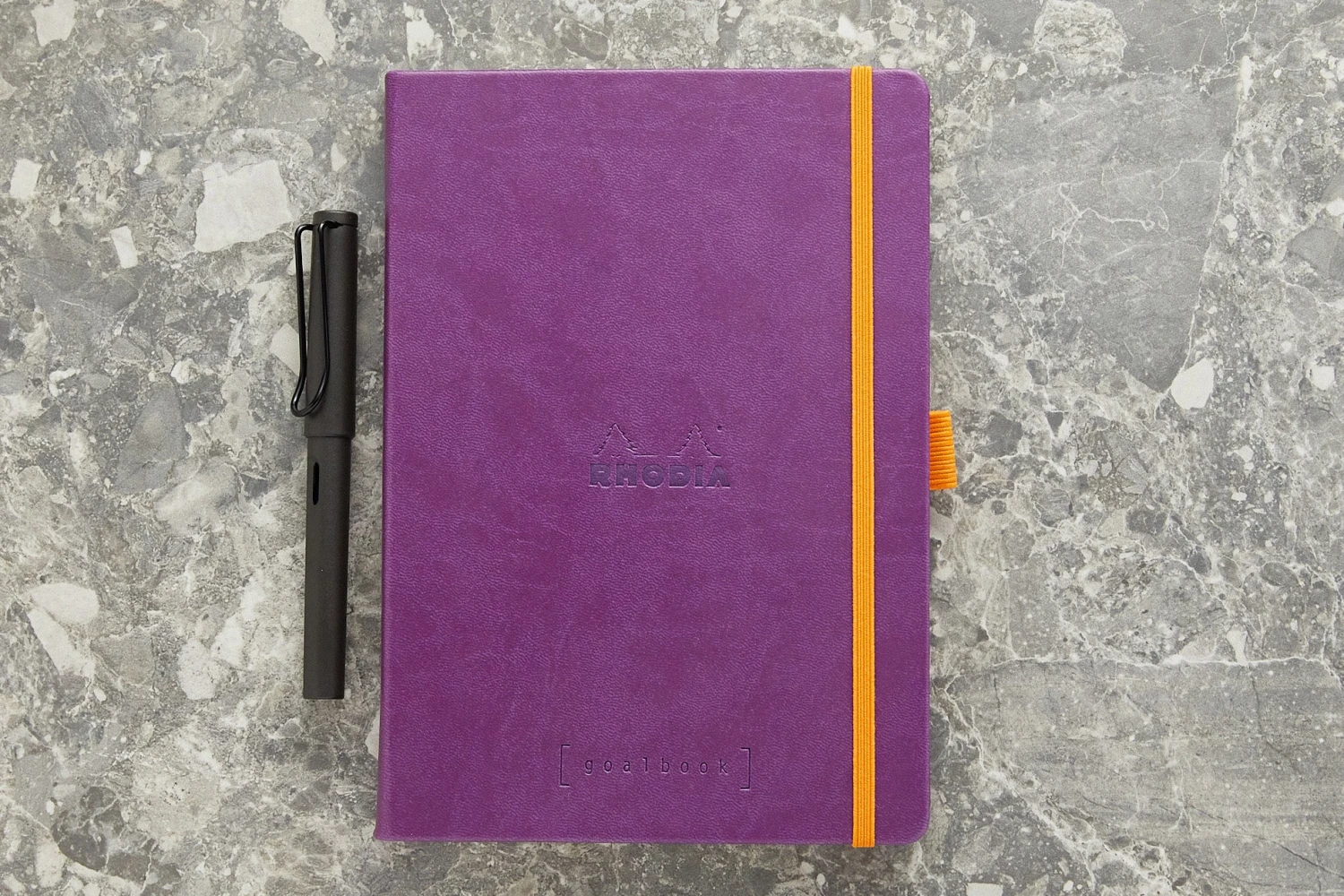 Rhodia Goalbook Dot Grid A5 Hardcover Journal - Purple (Ivory Paper) 3 Rhodia Goalbook Dot Grid A5 Hardcover Journal - Purple (Ivory Paper) - Image 3