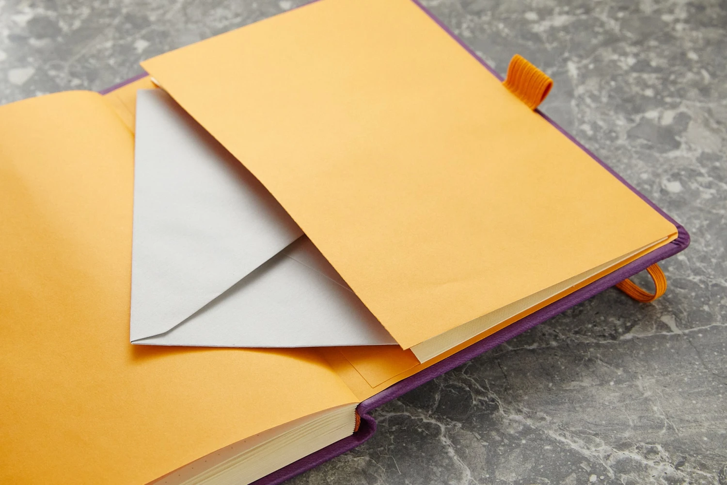 Rhodia Goalbook Dot Grid A5 Hardcover Journal - Purple (Ivory Paper) 6 Rhodia Goalbook Dot Grid A5 Hardcover Journal - Purple (Ivory Paper) - Image 6