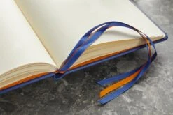 Rhodia Goalbook Dot Grid A5 Hardcover Journal - Sapphire (Ivory Paper) -Writing Tools Store Rhodia Goalbooks DotGrid A5 Sapphire 3