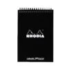 Rhodia No. 16 Top Wirebound A5 Notepad - Black, Dot Grid