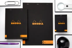 Rhodia No. 16 Premium A5 Notepad - Black, Lined -Writing Tools Store Rhodia Premium Brand Group 1 eb6fb15d 4237 469e 80b4 e4d8b5e9a1f2