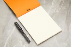 Rhodia No. 16 Premium A5 Notepad - Black, Blank -Writing Tools Store Rhodia Premium No16 Blank Black 2