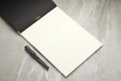 Rhodia No. 18 Premium A4 Notepad - Orange, Blank -Writing Tools Store Rhodia Premium No18 Blank Orange 2