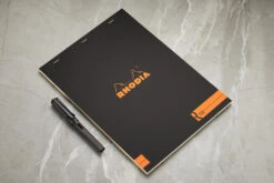 Rhodia No. 18 Premium A4 Notepad - Black, Lined 9 Rhodia No. 18 Premium A4 Notepad - Black, Lined -Writing Tools Store Rhodia Premium No18 Lined Black 1