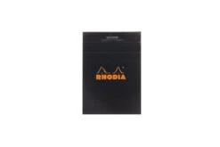 Rhodia No. 11 A7 Notepad - Black, Graph