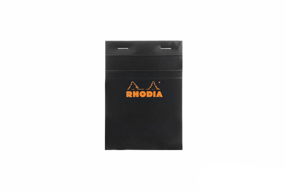 Rhodia No. 13 A6 Notepad - Black, Graph 1 Rhodia No. 13 A6 Notepad - Black, Graph