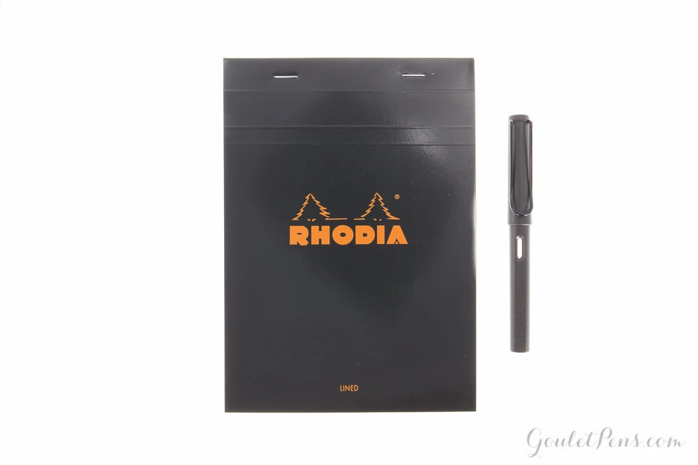 Rhodia No. 16 A5 Notepad - Black, Lined 3 Rhodia No. 16 A5 Notepad - Black, Lined - Image 3