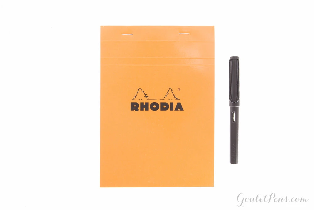 Rhodia No. 16 A5 Notepad - Orange, Graph 2 Rhodia No. 16 A5 Notepad - Orange, Graph - Image 2