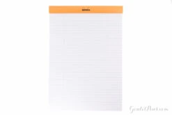 Rhodia No. 18 A4 Notepad - Orange, Lined -Writing Tools Store Rhodia Top Staplebound No18 Orange Lined 1
