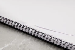 Rhodia Classic Wirebound Notebook - Black, Dot Grid (8.86 X 11.69) -Writing Tools Store Rhodia Wirebound DotGrid Black 5