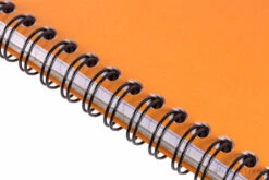 Rhodia No. 18 Top Wirebound A4 Notepad - Orange, Graph -Writing Tools Store Rhodia Wirebound Top No18 Orange Graph 4