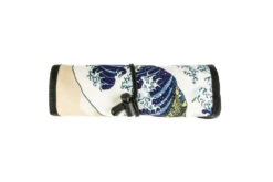 Rickshaw Bagworks Deluxe 6-Pen Roll - Great Wave -Writing Tools Store Rickshaw Bagworks Deluxe6PenRoll GreatWave 5