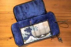 Rickshaw Bagworks Deluxe 6-Pen Roll - Great Wave -Writing Tools Store Rickshaw Bagworks Deluxe6PenRoll GreatWave 6