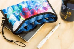 Rickshaw Bagworks Simple 6-Pen Hand Roll - Inky Rainbow 7 Rickshaw Bagworks Simple 6-Pen Hand Roll - Inky Rainbow -Writing Tools Store Rickshaw Bagworks Simple6PenRoll InkyRainbow 3