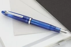 Sailor Compass 1911 Fountain Pen - Transparent Blue -Writing Tools Store Sailor 1911 Compass BlueDemo 2