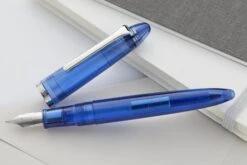 Sailor Compass 1911 Fountain Pen - Transparent Blue -Writing Tools Store Sailor 1911 Compass BlueDemo 3