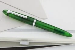 Sailor Compass 1911 Fountain Pen - Transparent Green 17 Sailor Compass 1911 Fountain Pen - Transparent Green -Writing Tools Store Sailor 1911 Compass GreenDemo 1