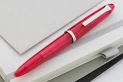 Sailor Compass 1911 Fountain Pen - Transparent Pink -Writing Tools Store Sailor 1911 Compass PinkDemo 1