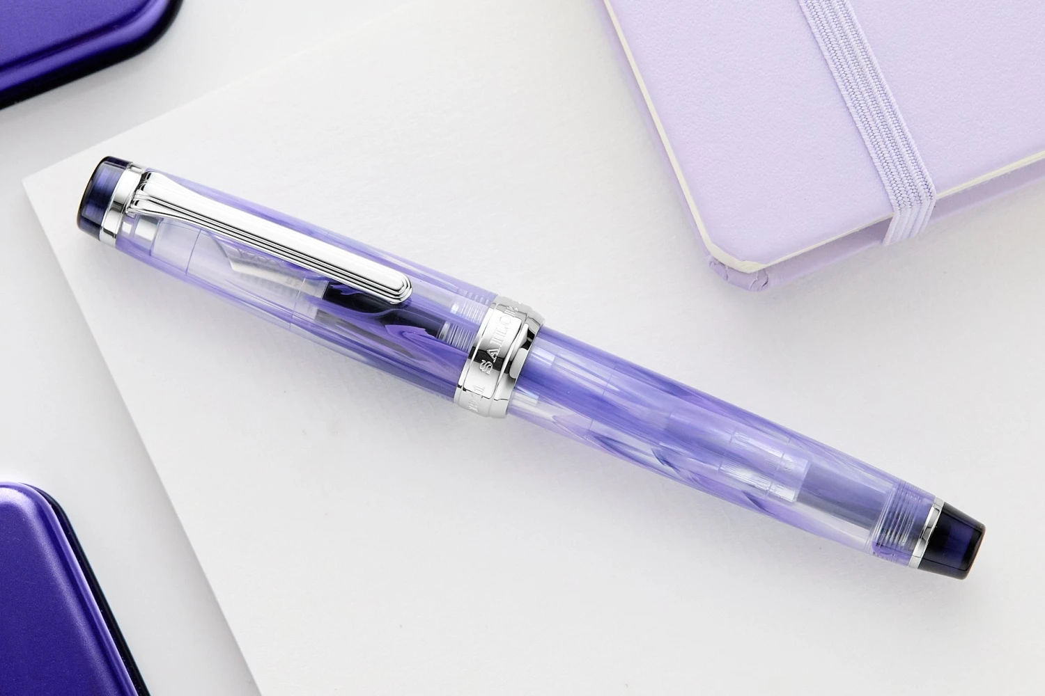 Sailor Veilio Fountain Pen - Violet (Limited Production) 2 Sailor Veilio Fountain Pen - Violet (Limited Production) - Image 2