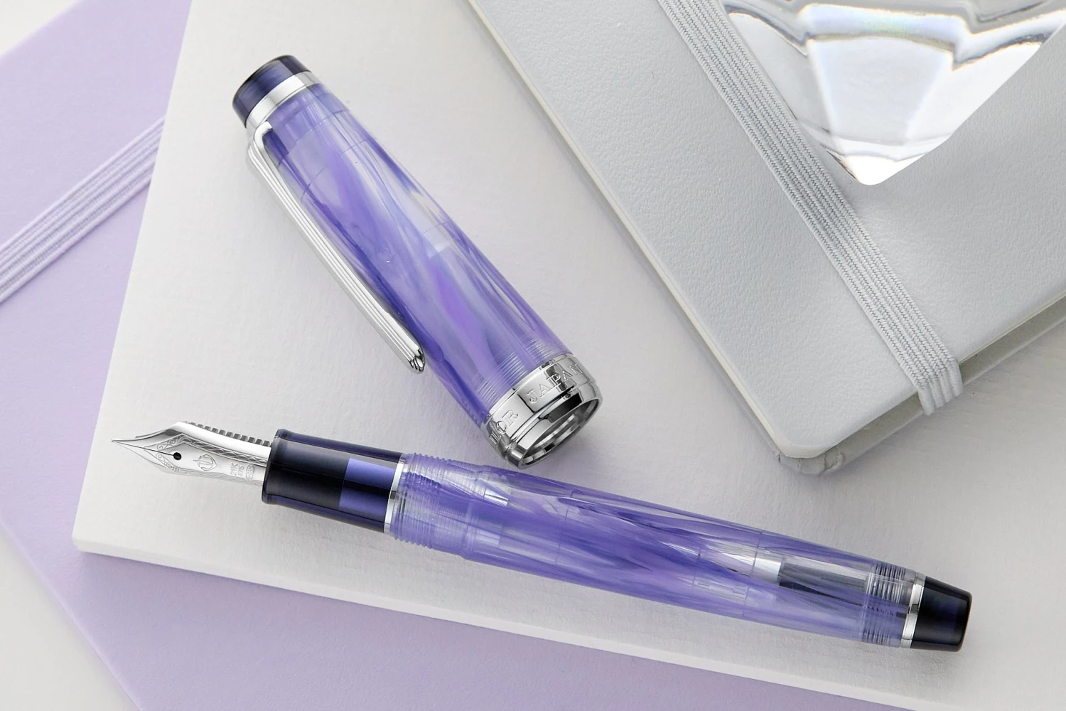 Sailor Veilio Fountain Pen - Violet (Limited Production) 4 Sailor Veilio Fountain Pen - Violet (Limited Production) - Image 4