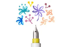 Sailor Hocoro White Dip Pen & Nib - Fude -Writing Tools Store Sailor Compass Hocoro DipPen White FudeNib stock 7