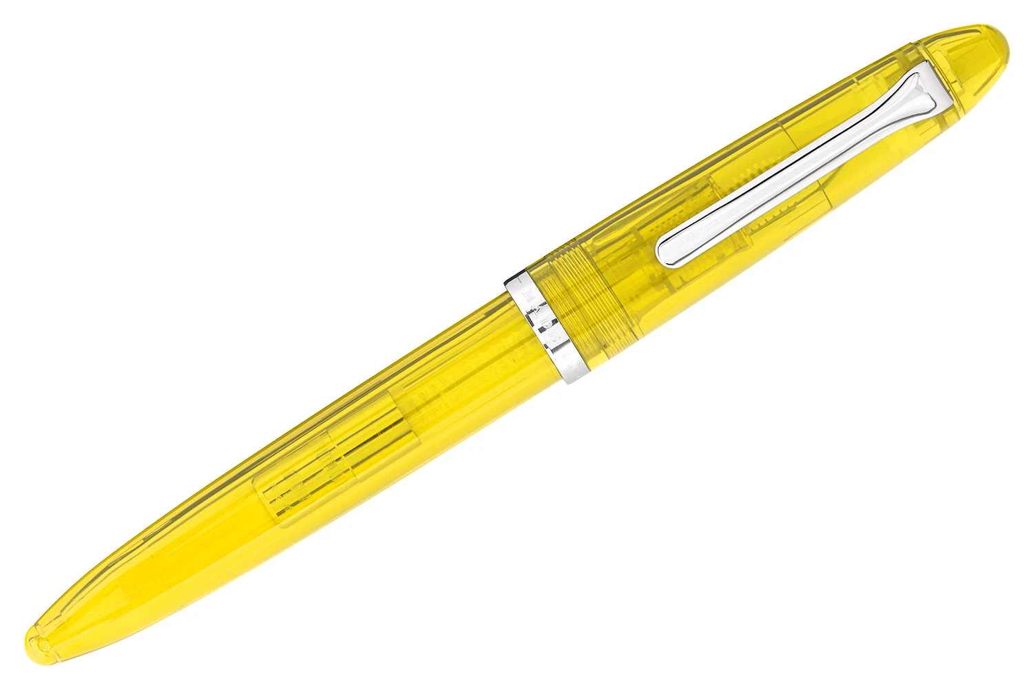 Sailor Compass 1911 Fountain Pen - Transparent Yellow 2 Sailor Compass 1911 Fountain Pen - Transparent Yellow - Image 2