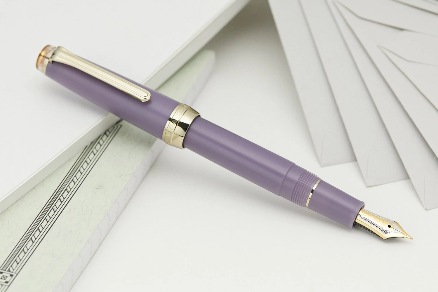 Sailor Pro Gear Slim Fountain Pen - Autumn Drizzle 3 Sailor Pro Gear Slim Fountain Pen - Autumn Drizzle - Image 3