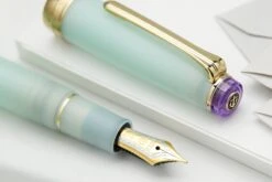 Sailor Pro Gear Slim Fountain Pen - Spring Rain -Writing Tools Store Sailor ProGearSlim SpringRain 4