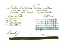 Sailor Shikiori Tokiwa-matsu - 20ml Bottled Ink 17 Sailor Shikiori Tokiwa-matsu - 20ml Bottled Ink -Writing Tools Store Sailor Shikiori TokiwaMatsu InkReview Rhodia 80g 1 625044e6 aba9 4cb0 b5b9 1aaba5fbfdd8