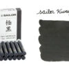 Sailor Kiwaguro Pigmented Black - Ink Cartridges