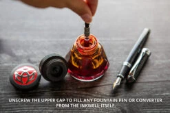 TWSBI Diamond 50 Ink Bottle - Black -Writing Tools Store TWSBI Inkwell Diamond50 FillingTechniques 3 6272e6d2 c491 4a5c 9179 5a41cf0443bc