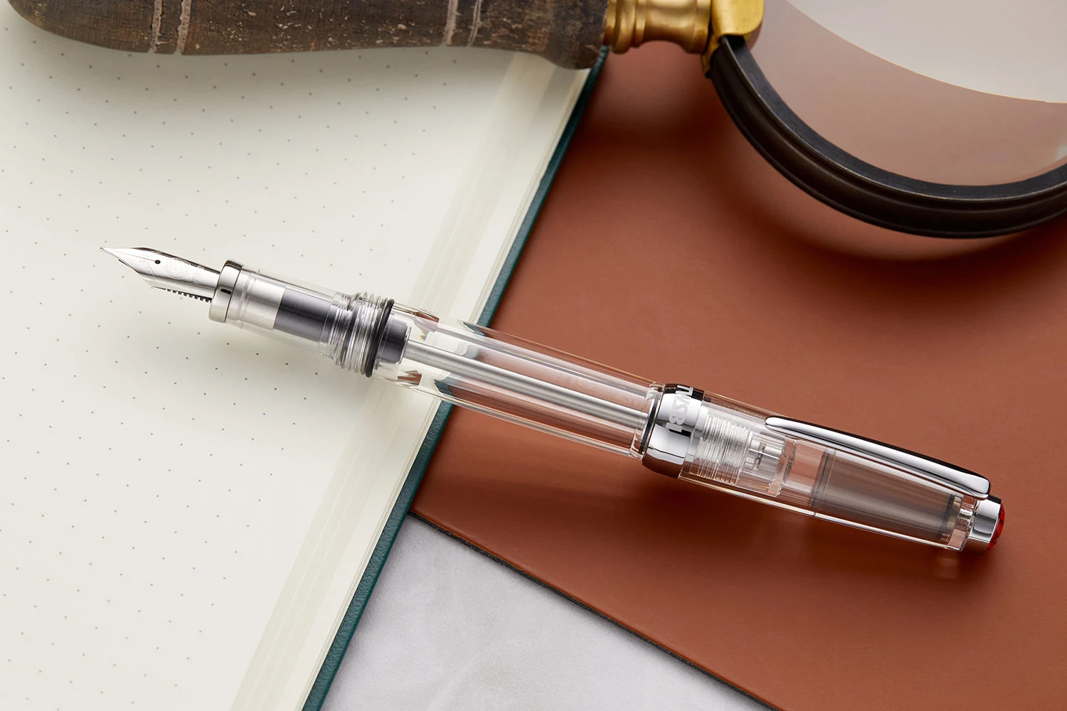 TWSBI Vac Mini Fountain Pen - Clear 7 TWSBI Vac Mini Fountain Pen - Clear - Image 7