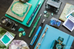 Noodler's Nib Creaper Flex Fountain Pen - Jade 9 Noodler's Nib Creaper Flex Fountain Pen - Jade -Writing Tools Store ThursdayThings Geodes 2