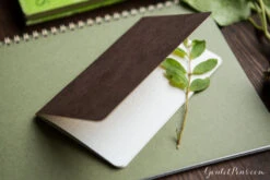 Goulet Notebook W/ 68gsm Tomoe River Paper - Pocket, Dot Grid 15 Goulet Notebook W/ 68gsm Tomoe River Paper - Pocket, Dot Grid -Writing Tools Store ThursdayThings IntotheWoods 2