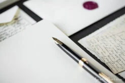 G. Lalo Vergé De France A5 Tablet - Ivory -Writing Tools Store ThursdayThings Salutations 3