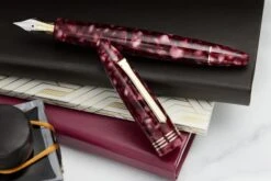 Tibaldi Bononia Fountain Pen - Pomegranate (Limited Edition) -Writing Tools Store Tibaldi Bononia Vintage Pomegranate 3