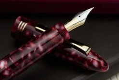 Tibaldi Bononia Fountain Pen - Pomegranate (Limited Edition) -Writing Tools Store Tibaldi Bononia Vintage Pomegranate 5