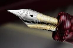 Tibaldi Bononia Fountain Pen - Pomegranate (Limited Edition) -Writing Tools Store Tibaldi Bononia Vintage Pomegranate 6