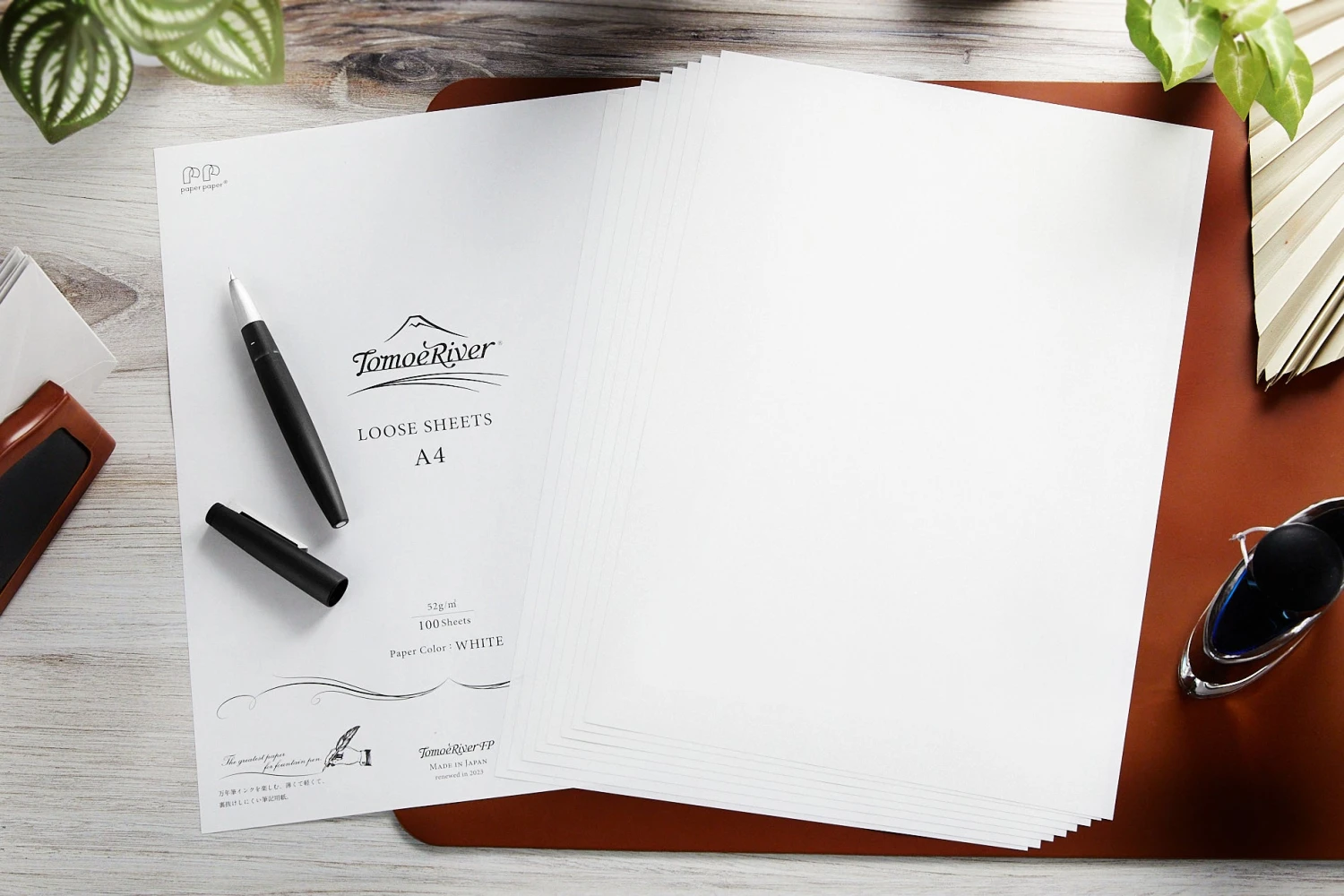 Tomoe River A4 Loose Sheets - 52gsm White 1 Tomoe River A4 Loose Sheets - 52gsm White