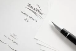 Tomoe River A5 Loose Sheets - 52gsm White -Writing Tools Store TomeoRiver A5LooseSheets 52g White 2