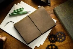 Traveler's Notebook - Olive (Passport) -Writing Tools Store Traveler s Notebook Passport Olive 1