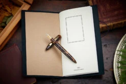 Traveler's Notebook - Blue (Regular) -Writing Tools Store Travelers Notebook Regular Blue 2