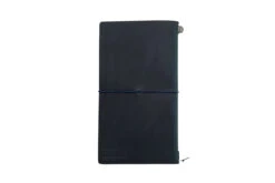 Traveler's Notebook - Blue (Regular) -Writing Tools Store Travelers Notebook Regular Blue OW 4