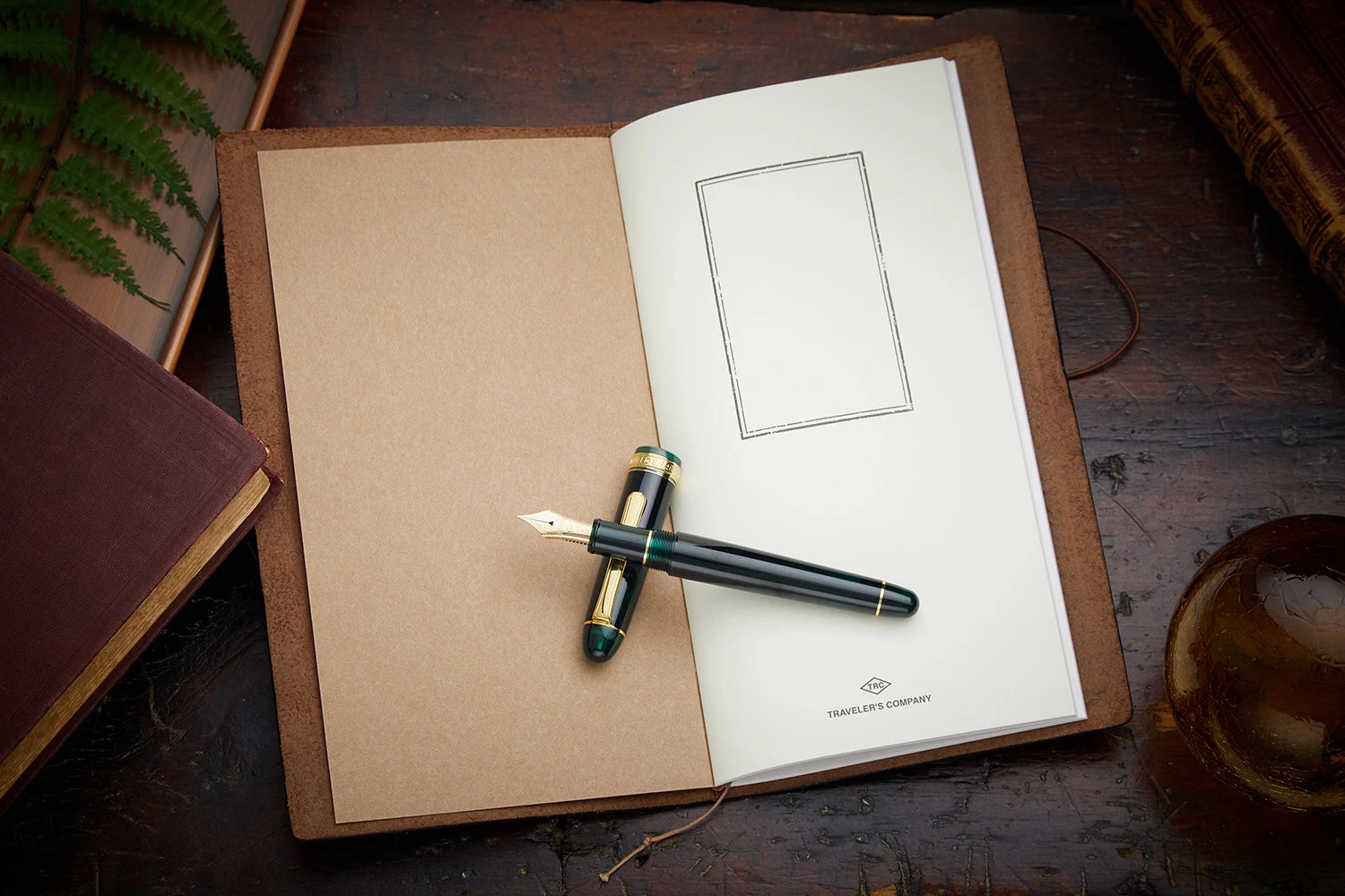 Traveler's Notebook - Brown (Regular) 9 Traveler's Notebook - Brown (Regular) - Image 9