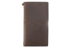 Traveler's Notebook - Brown (Regular) 15 Traveler's Notebook - Brown (Regular) -Writing Tools Store TravelersNotebook Brown Regular NW 1
